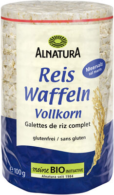 Reiswaffeln mit Salz