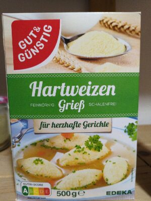 Hartweizen Grieß