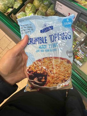 Crumble Topping Ready To Bake