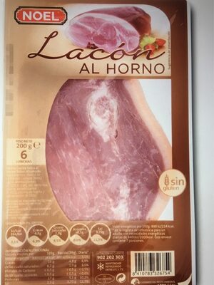 Lacón al horno lonchas