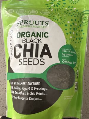 Organic Black Chia Seeds