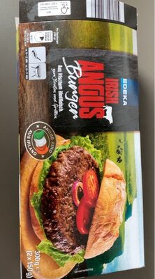 EDEKA Irish Angus Burger 300g 4.99€ 1kg 16.63€