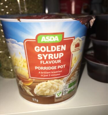 Golden Syrup Flavour Porridge Pot