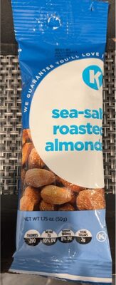 Sea salt roasted almonds