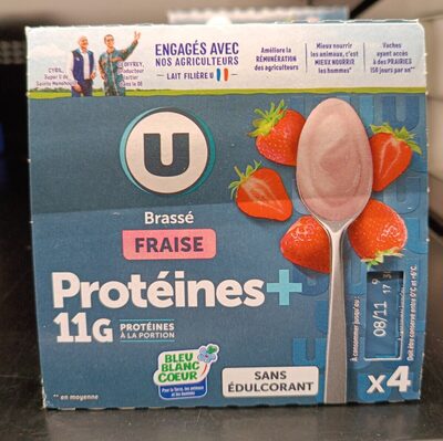 Brassé protéiné fraise