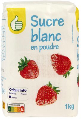 Sucre blanc en poudre