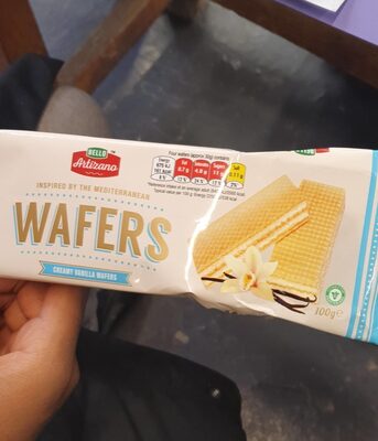 Artizano Wafers Creamy Vanilla