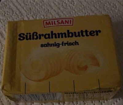 Butter Süssrahmbutter