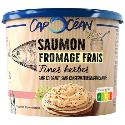 Tartinable saumon fromage frais fines herbes - 140g - Frais