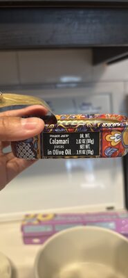 Calamari pieces in Olive Oil