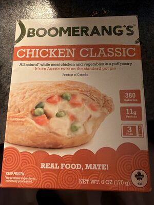 Chicken classic pot pie