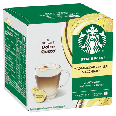 STARBUCKS by NESCAFE DOLCE GUSTO Vanille Macchiatto 12 capsules 132g