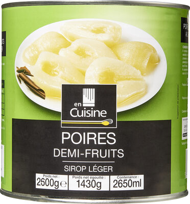 Poires Demi-fruits