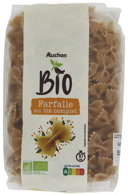 Farfalle au blé complet