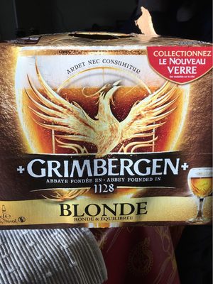 Grimbergen Bière d'Abbaye 12X25CL GRIMBERGEN BLONDE 6.7 DEGRE ALCOOL
