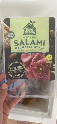 Vegane Salami Baguette-Style