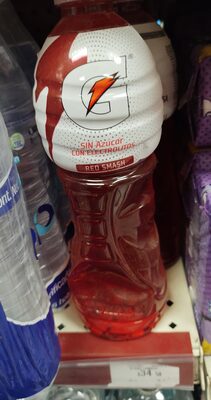 Gatorade frambuesa sin azúcar