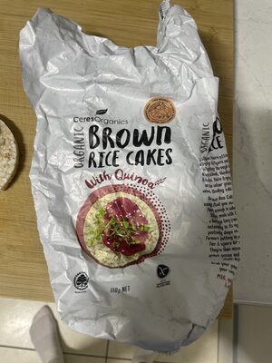 Organic Brown Rice Cakes With Quinoa