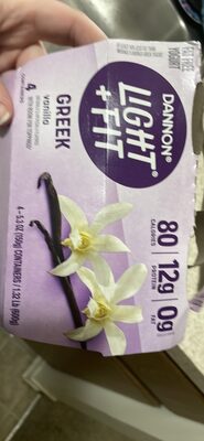 Vanilla Greek yogurt