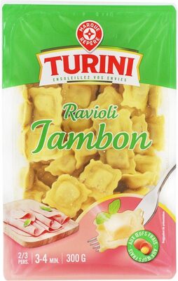 Raviolis au jambon
