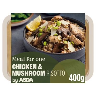 Chicken and mushroom risotto