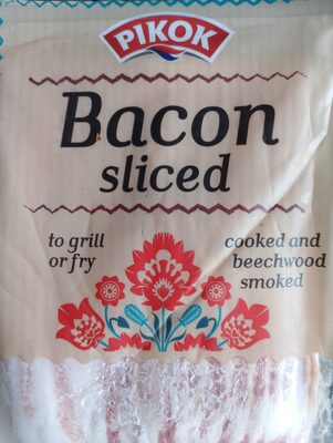 Bacon sliced
