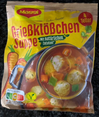Grießklößchen Suppe