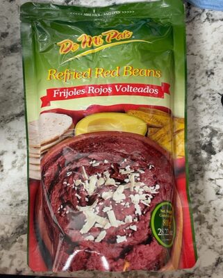 Refried red beans