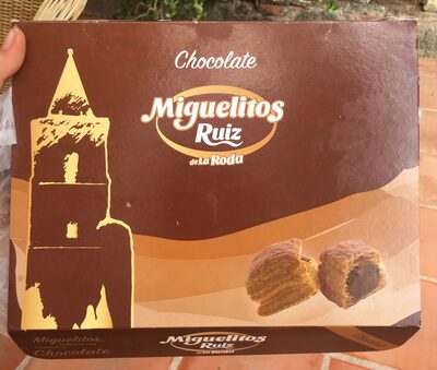 Miguelitos de chocolate