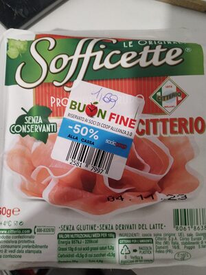 Sofficette prosciutto crudo