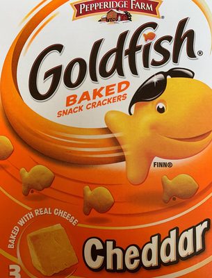 Goldfish Cheddar Baked Snack Crackers