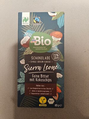 feine Bitter mit Kokoschips