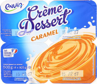 Crème dessert caramel