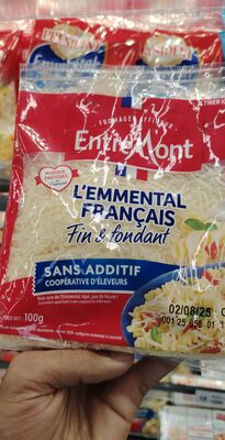 Emmental rapé entremont 100g