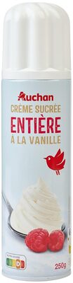 Crème SucréeEntièreSaveur Vanille