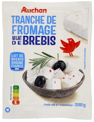 Tranche de Fromage au lait de brebis