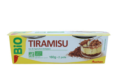 Tiramisuissu de l'agriculture biologique Logo AB Logo Européen (feuille étoilée) IT-BIO-007Agriculture UE / non UE