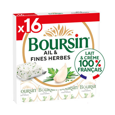 Boursin® Ail & Fines Herbes Portion x16