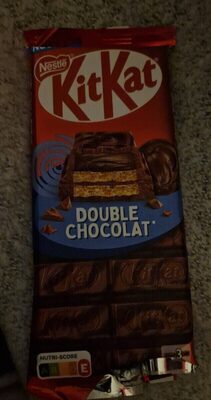 Kitkat tablette double chocolat 99g