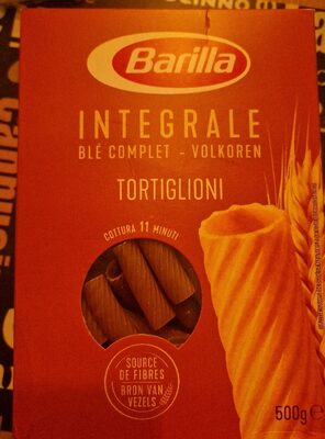 Tortiglioni- Pâtes alimentaires de semoule et de blé dur 500G