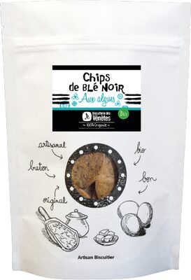 Chips de blé noir aux algues