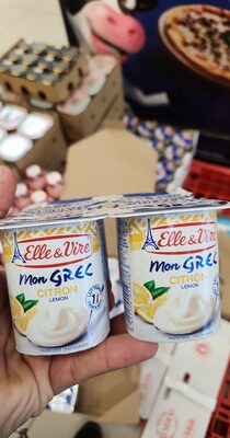Elle & vire desserts lactes mon grec citron