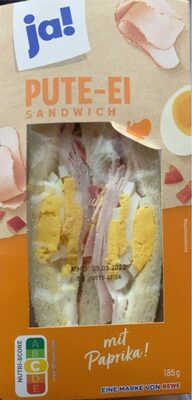 Pute-Ei Sandwich