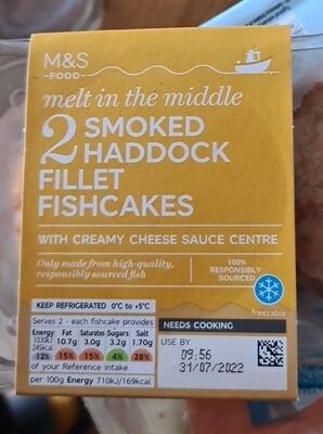 Haddock fishcakes