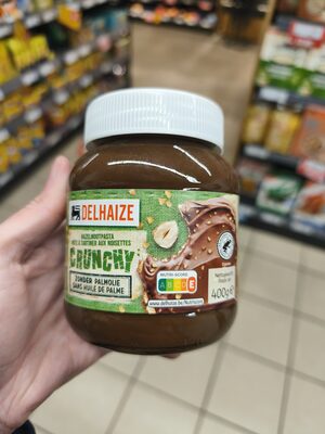 Pâte à tartiner noisettes crunchy