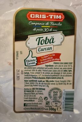 Tobă  curcan 300g cristim