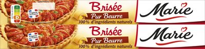 Pâte à tarte brisée - Pur beurre