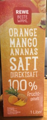 Orange Mango Ananas Saft