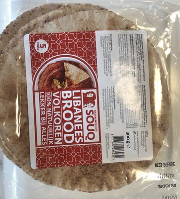 Libanees Brood Volkoren