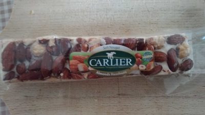 Nougat bar Amandes et noisettes